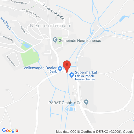 Kartenansicht Autohaus Denk