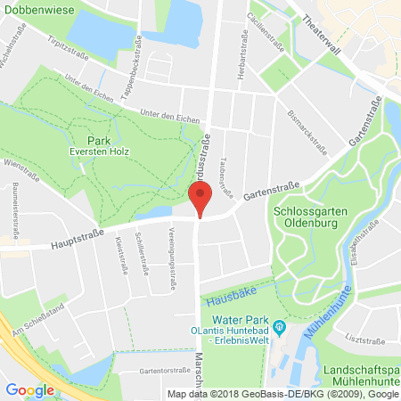 Kartenansicht Oil! Tankstelle Hermann Stamereilers