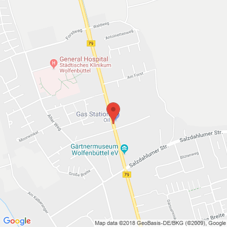 Kartenansicht Oil! Tankstelle Eckhard Janeck
