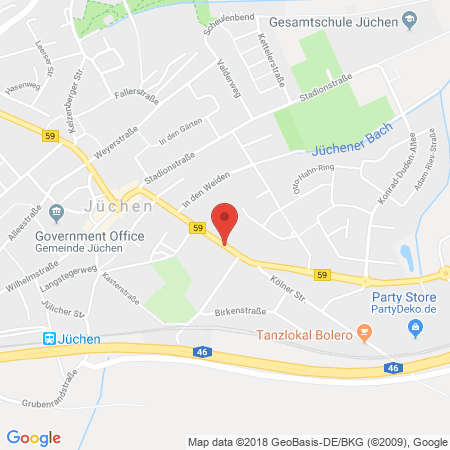 Kartenansicht Ford-Wirtz OHG