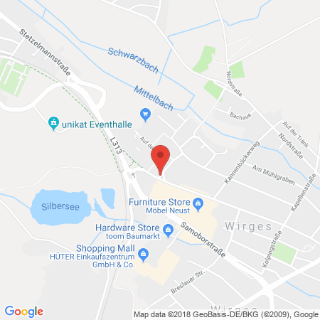 Kartenansicht Bosch-Car Service Bruno Zupp