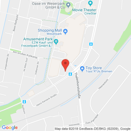 Kartenansicht Oil! Tankstelle