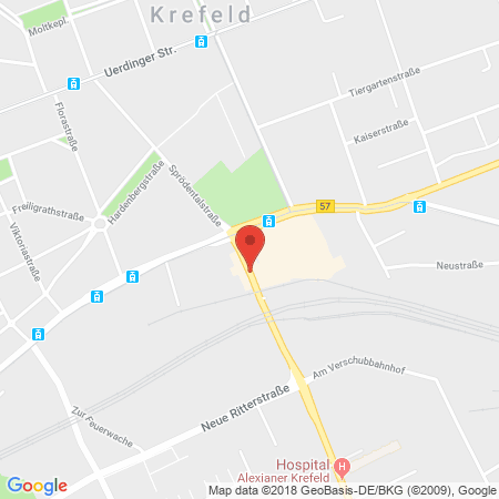 Kartenansicht Tankdienst schwarz-weiß GmbH