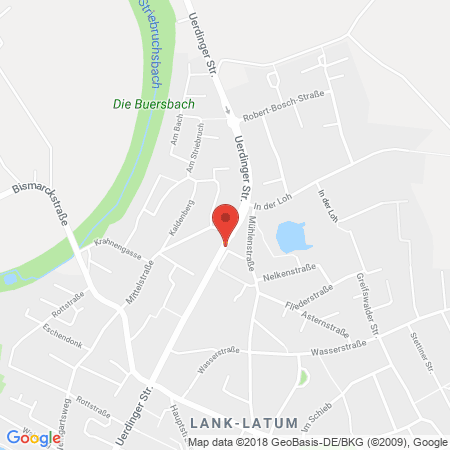 Kartenansicht ESSO Tankstelle Müntefering