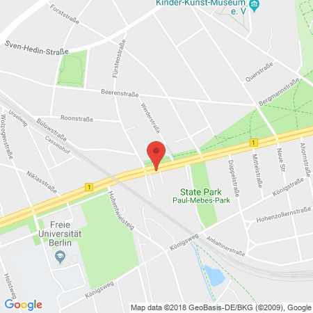 Kartenansicht Sprint Tank GmbH