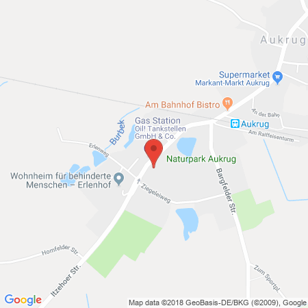 Kartenansicht OIL! Tankstelle