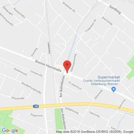 Kartenansicht SCORE SB-Station