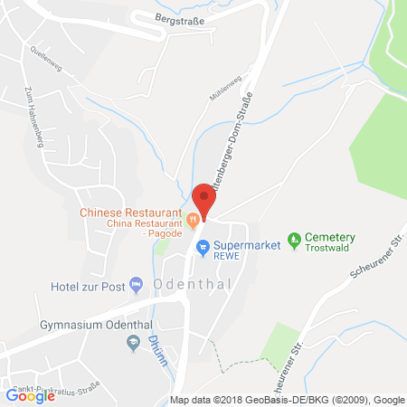 Kartenansicht ESSO Station Th. Dressler