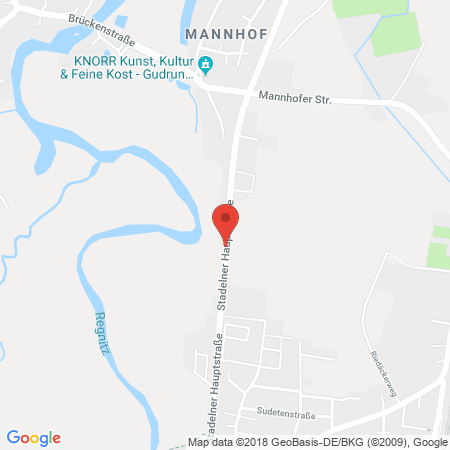 Kartenansicht ELO-Tankstelle Thomas Cziesche