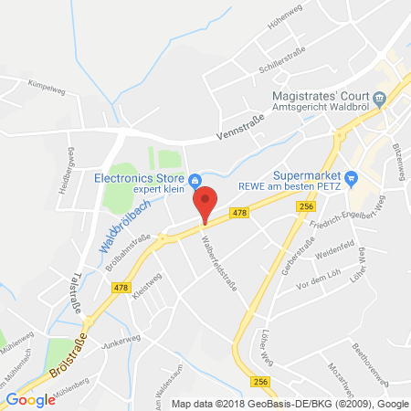 Kartenansicht Mundorf Tankstelle Guido Geib