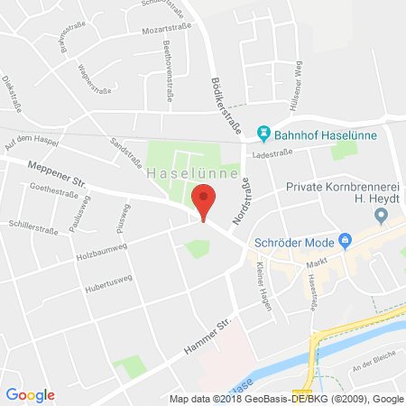 Kartenansicht bft - Tankstelle B. Holtkamp KG