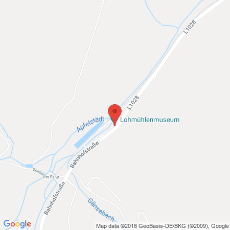 Kartenansicht Gas-Bach, BANA GmbH