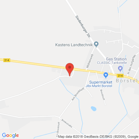 Kartenansicht ASB Auto Service Borstel