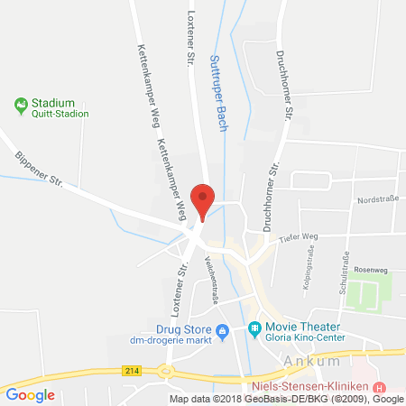 Kartenansicht Freie Tankstelle Berling