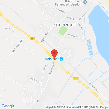 Kartenansicht ESSO - Tankstelle