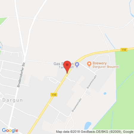 Kartenansicht Hoyer Tank-Treff