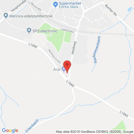 Kartenansicht Aral Tankstelle Sigrid Schmidt