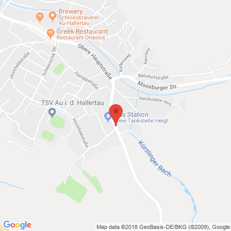 Kartenansicht Freie Tankstelle Heigl