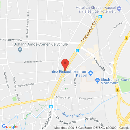 Kartenansicht TOTAL Station