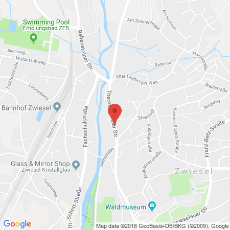 Kartenansicht Avia Servicestation Siegfried Stangl