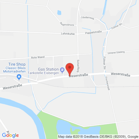 Kartenansicht Jantzon Tankstelle Kauer