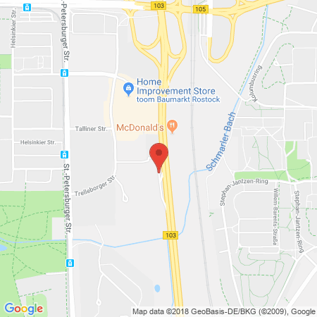 Kartenansicht TOTAL Station Macht