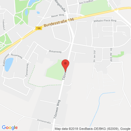 Kartenansicht Rügen Haustechnik GmbH & Co. Wärmeversorgungs KG Abfüllstation Flüssiggas