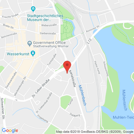 Kartenansicht TOTAL Station Bernd Krummhauer