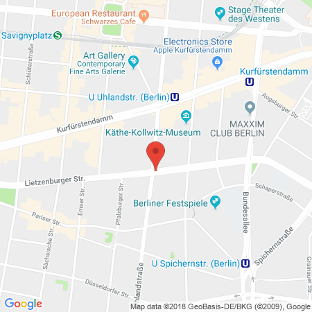 Kartenansicht Sprint Tankstelle
