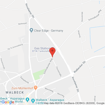 Kartenansicht BTW Bonnes Tankstelle Waldbeck