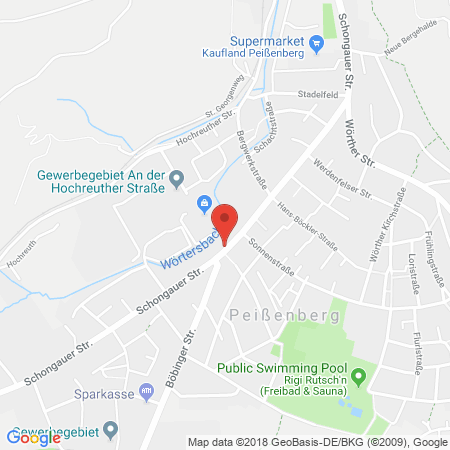 Kartenansicht Autohaus Berghofer