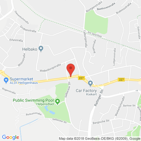 Kartenansicht Eller-Montan-Station