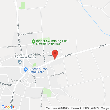 Kartenansicht ARAL- Station Coester Lange-Autogas