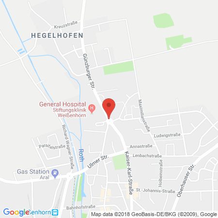 Kartenansicht Aral Tankstelle