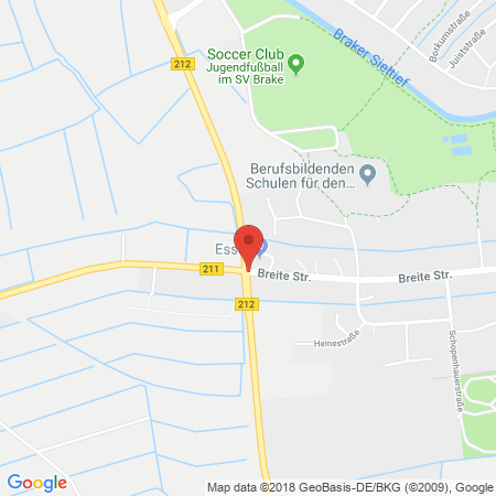 Kartenansicht ESSO Station