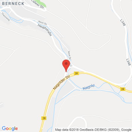 Kartenansicht Autogastankstelle Christoph Lang