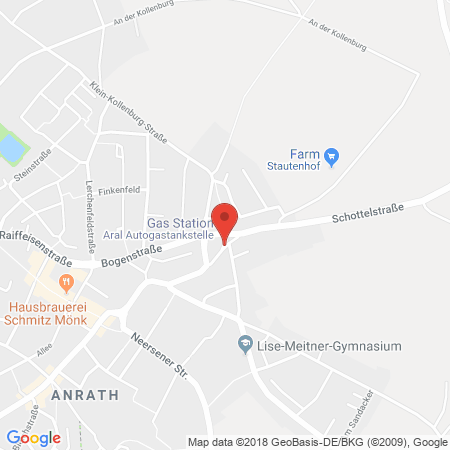 Kartenansicht Aral Station Knauf