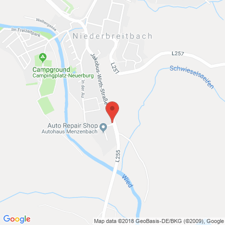 Kartenansicht ED Tankstelle