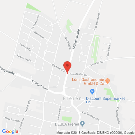 Kartenansicht Q 1 Tankstelle Andreas Gerdes