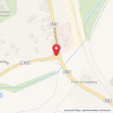 Karte Freie Tankstelle Hugo Reinhold (AGIP)