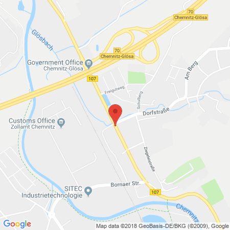 Kartenansicht Premio Reifen Auto-Service Unger & Leikeb OHG (Shell)