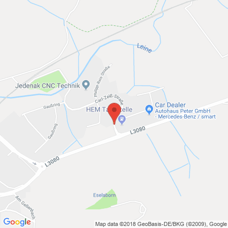 Kartenansicht Agip Service Station