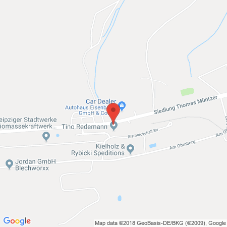 Kartenansicht Autohaus und Westfalen-Tankstelle Stephan Eisenbarth