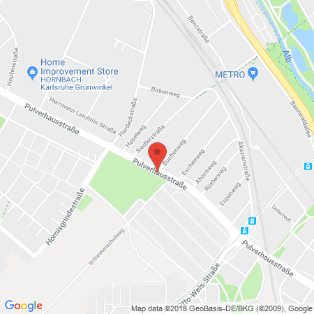 Kartenansicht BFT Tankstelle Werner Eberhardt