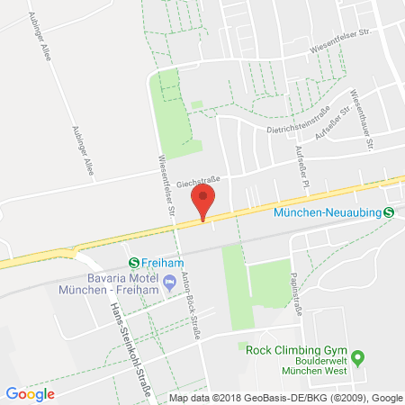 Kartenansicht Bavaria Petrol