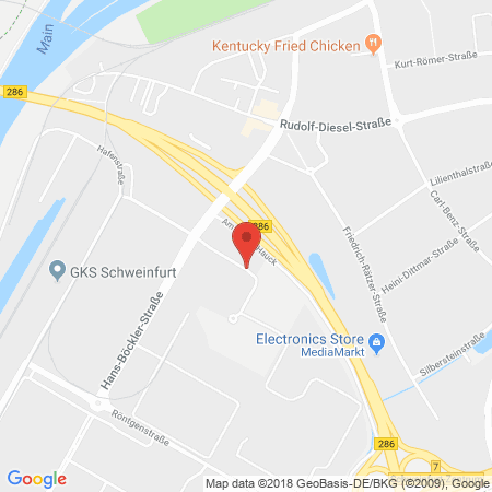 Kartenansicht EDEKA C+C Großhandel GmbH