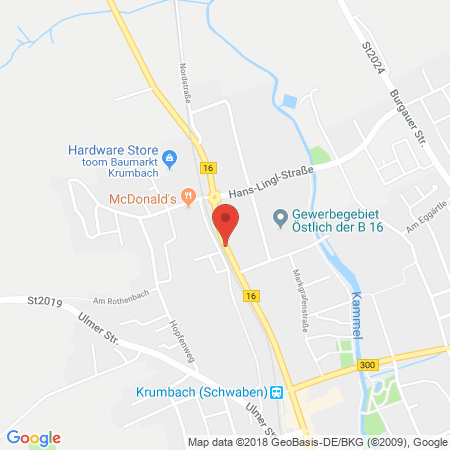 Kartenansicht Pinol Tankstelle