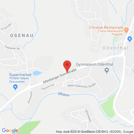 Kartenansicht Aral Tankstelle Wilfried Haupt