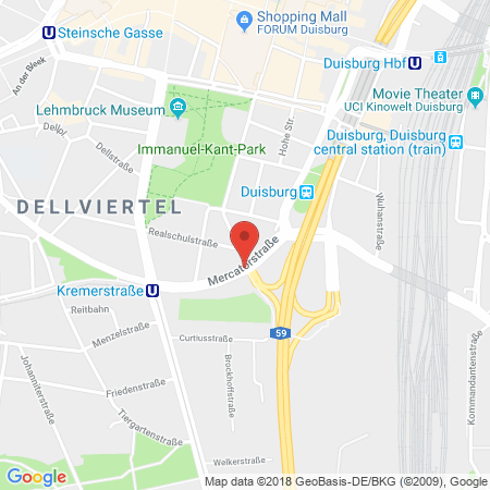 Kartenansicht Eller-Montan-Station