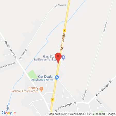 Kartenansicht Raiffeisen Osterburg-Lüchow-Dannenberg